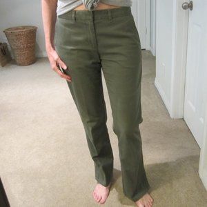 GAP Women’s Olive Green Khaki Pants